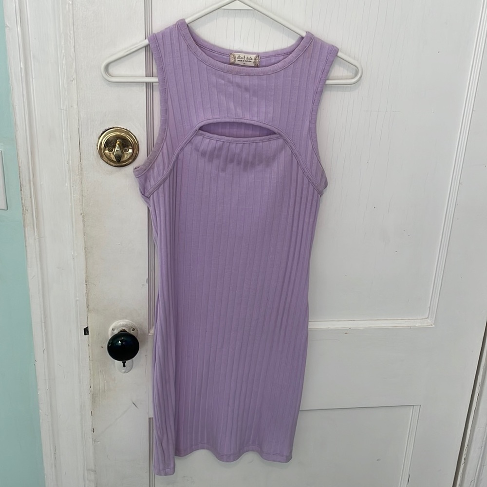 Purple dress